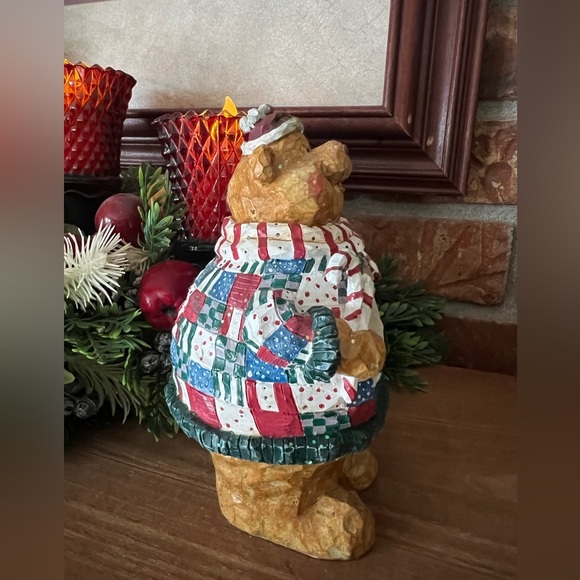 Rare Vintage 1987 Old
Fashioned Christmas Teddy Bear Snow Globe - Picture 3 of 7